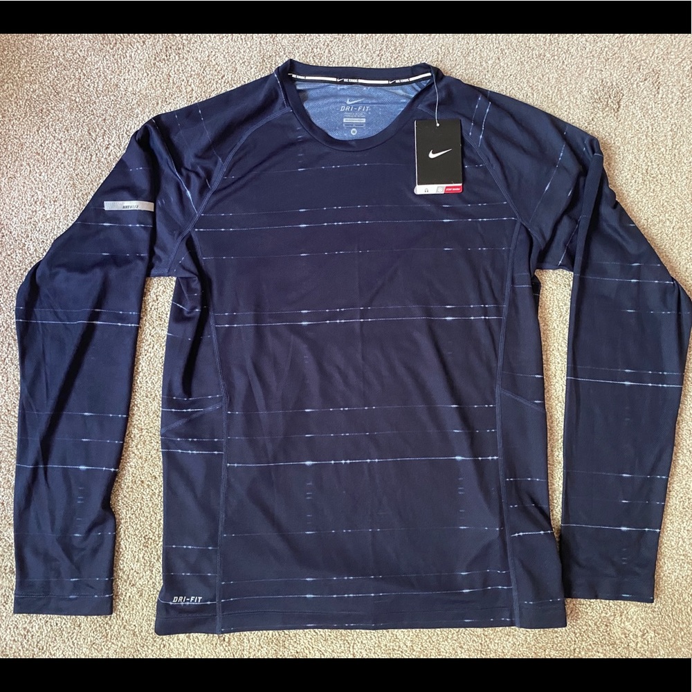 NWT Nike Miler Long Sleeve Dri-Fit shirt